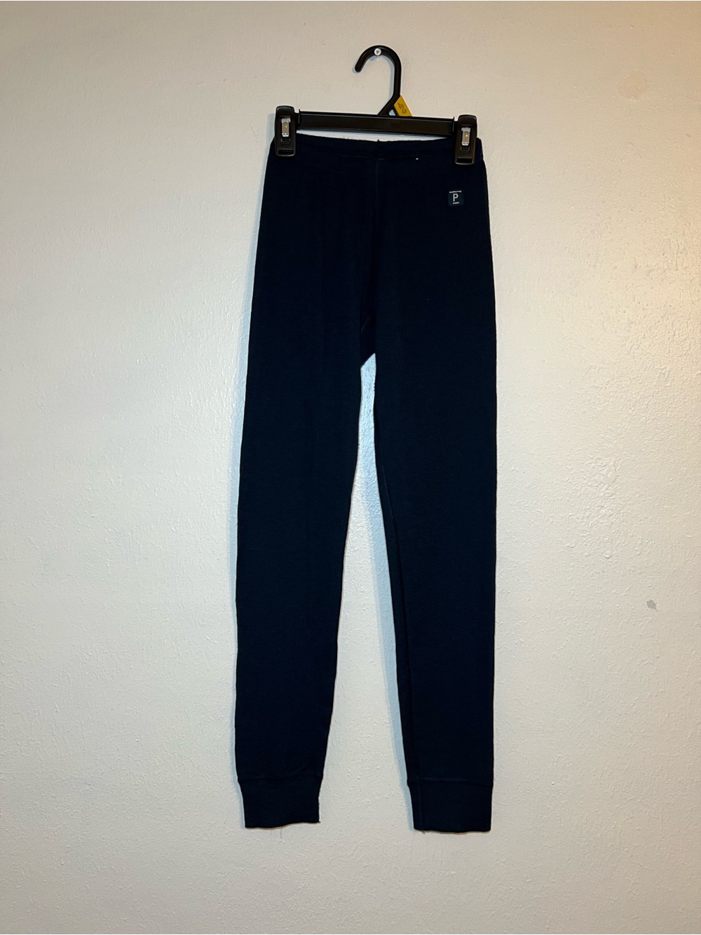 Polarn O. Pyret Sweden merino wool Kids Navy Thermal Bottoms size 8-10 yrs
